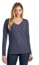 District ® Women's Very Important Tee ® Long Sleeve V-Neck